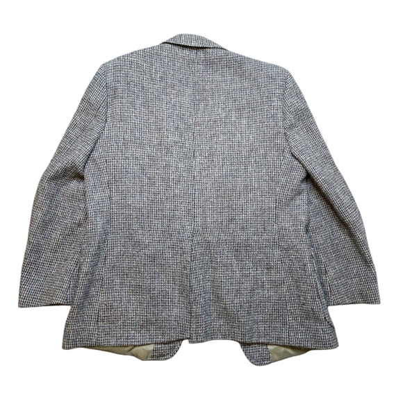Harris Tweed 44 S Academia Quiet Luxury Blazer Jacket Coat Grad Wedding - Picture 5 of 14